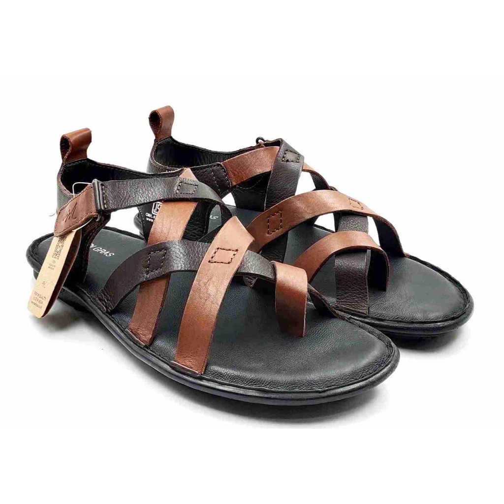 5612: Mardi Gras Drift Criss Cross Strap Sandals