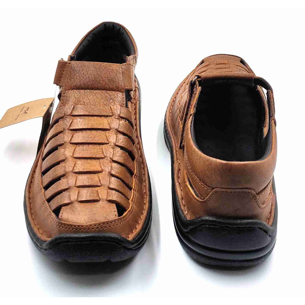 7473: Mardi Gras Tan Roman Sandal