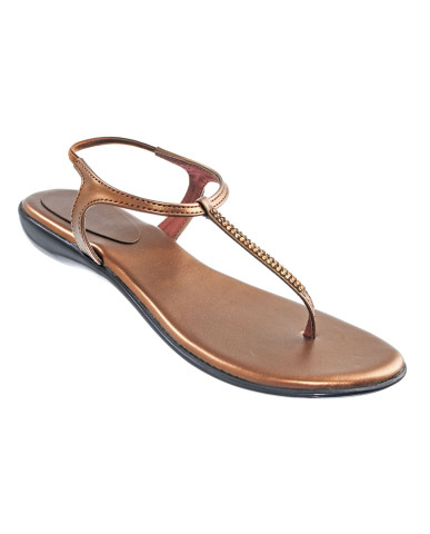 CR-702 : Balujas Flat Antique Ladies Sandal